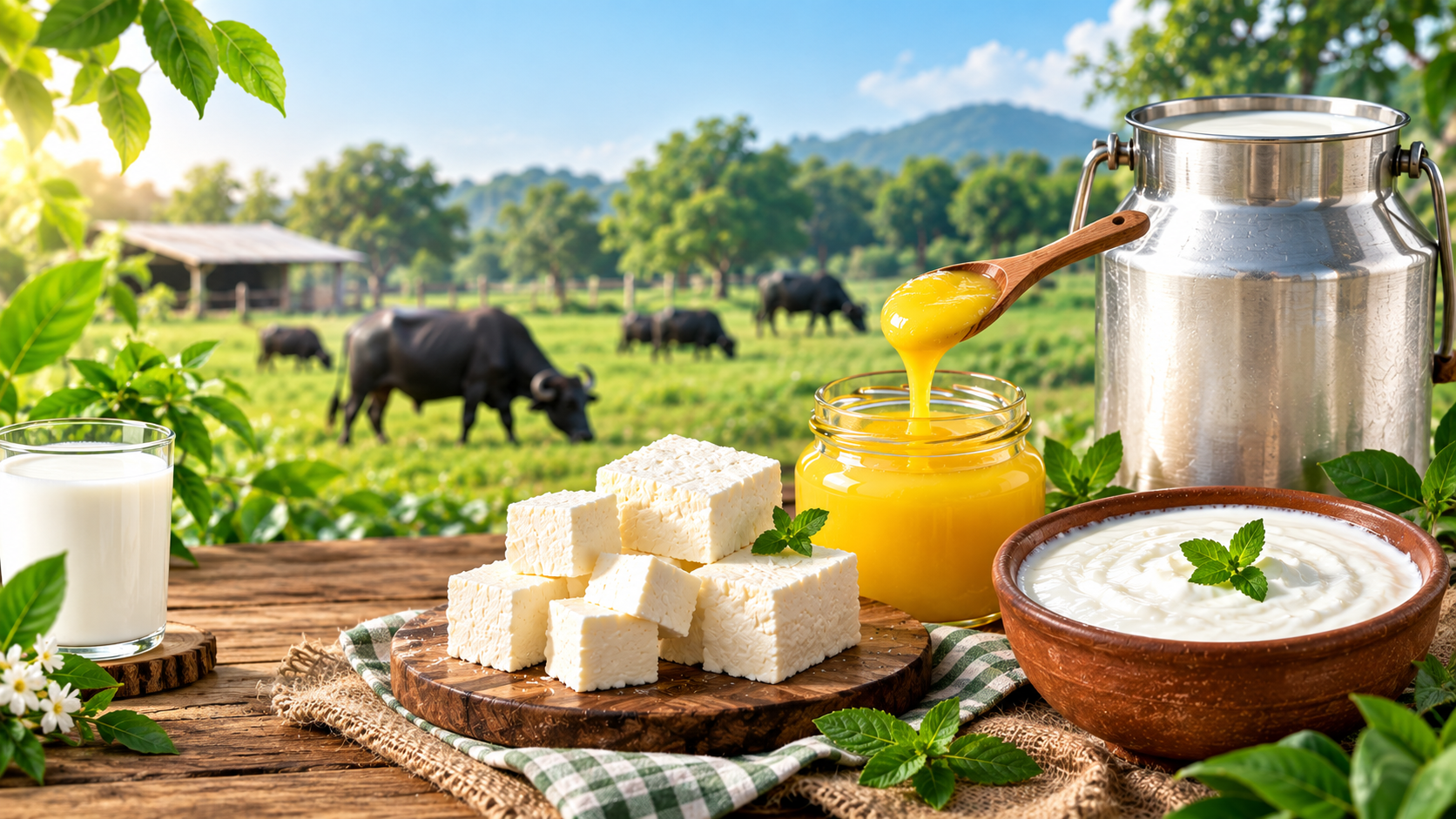 Homemade Delights: Paneer, Ghee & Curd from AS Dairy